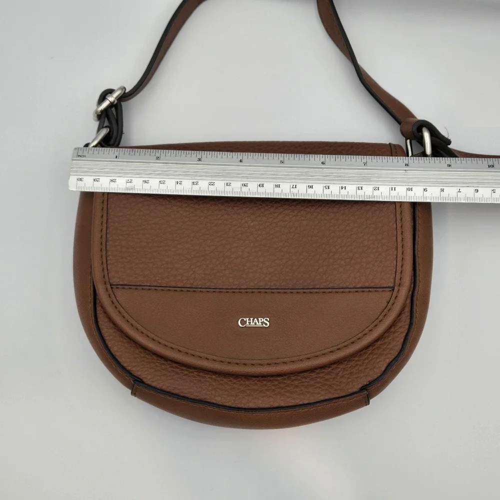 CHAPS Brown‎ Crossbody Shoulder Bag Purse- Originally $49 - EUC